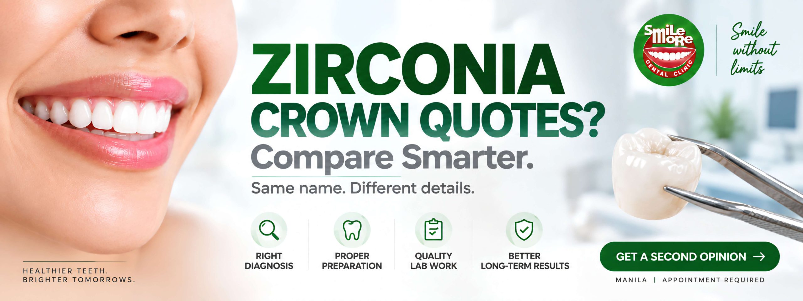 How to Compare Zirconia Crown Quotes Before Choosing a Clinic